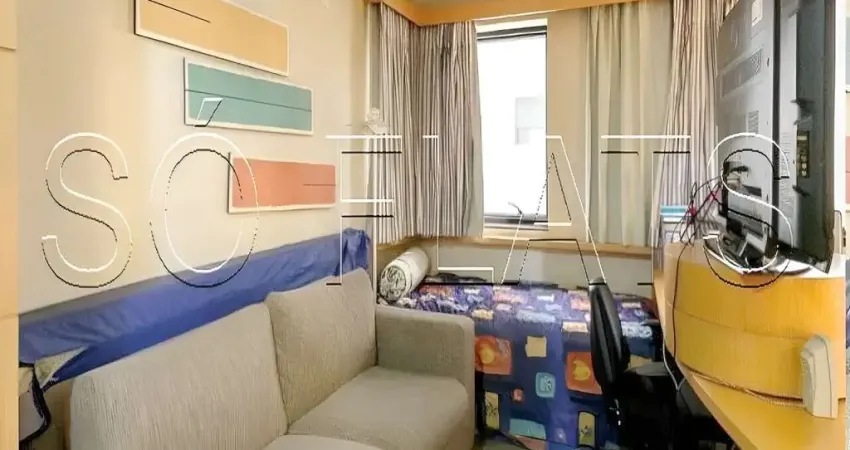 Flat Transamérica Jardins disponível para venda com 28m², 01 dorm e 01 vaga de garagem