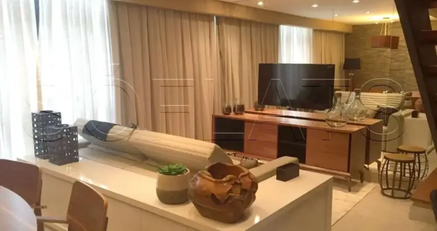 Apto no Residencial Limited Funchal 84m² 1 dormitório e 1 vaga na Vila Olímpia para locação.