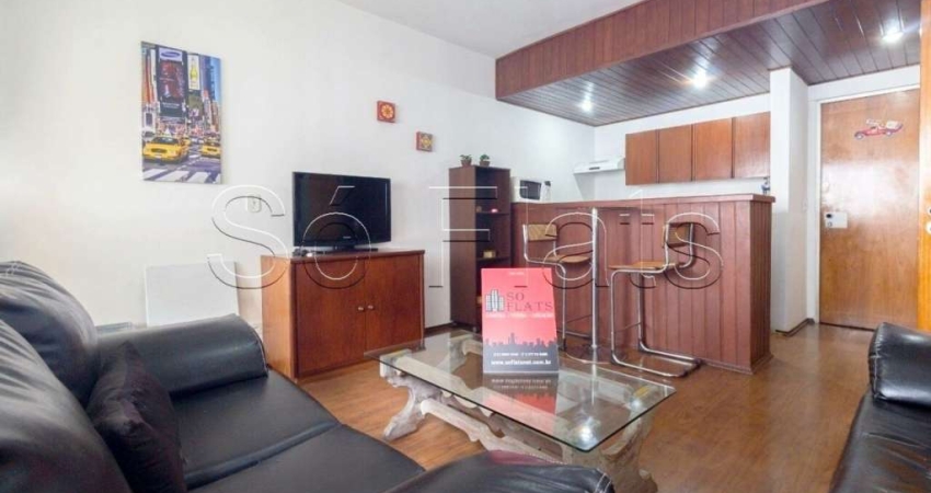 Flat L´etoille, disponível para venda com 54m², 01 dormitório e 01 vaga