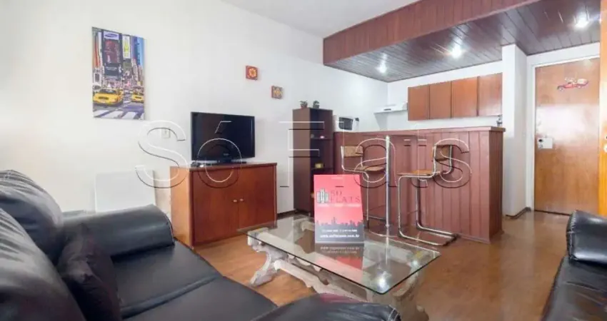 Flat L´etoille, disponível para venda com 54m², 01 dormitório e 01 vaga