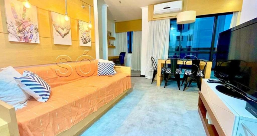 Flat Nobile Suítes Congonhas disponível para venda com 44m², 01 dormitório e 01 vaga de garagem