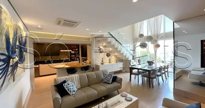 Apto disponível para locação de altíssimo padrão no brooklin, com 200m², 4 dorms e 3 vagas.