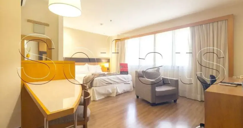 Flat transamérica faria lima disponível para venda com 29m² e 01 vaga de garagem