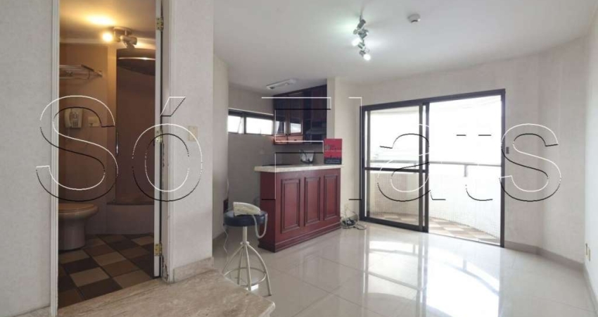 Flat para locação muito bem localizado no bairro dos Jardins, próximo da Av Paulista.