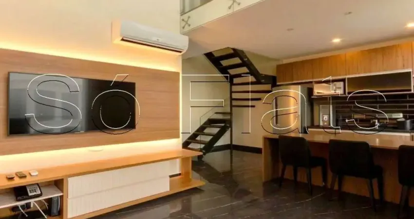 Apto de alto padrão disponível para locação na vila olímpia bem localizado ao lado av faria lima.