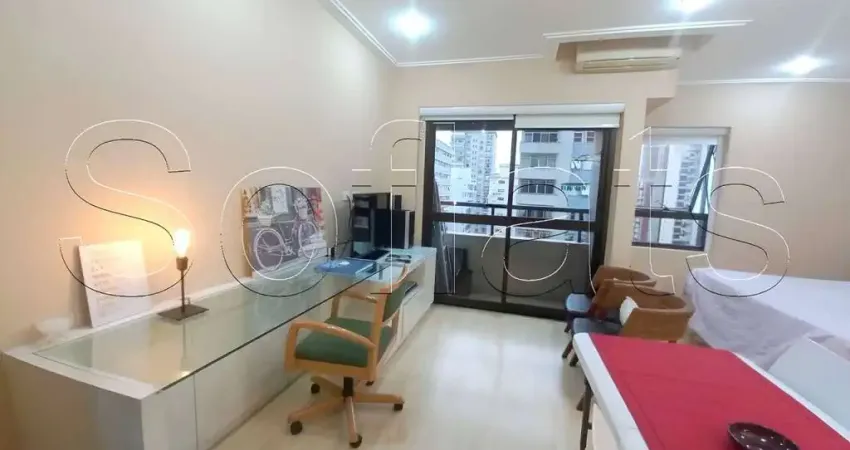 Flat quality paulista disponível para venda com 29m², 01 dorm e 01 vaga
