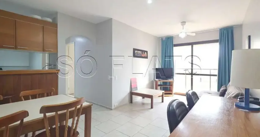 Flat Park Avenue disponível para venda com 60m², 02 dormitórios e 02 vagas de garagem