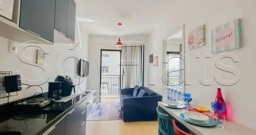Studio nex one butantã, flat disponível para locação totalmente mobiliado com 33m² e 1 dormitório.