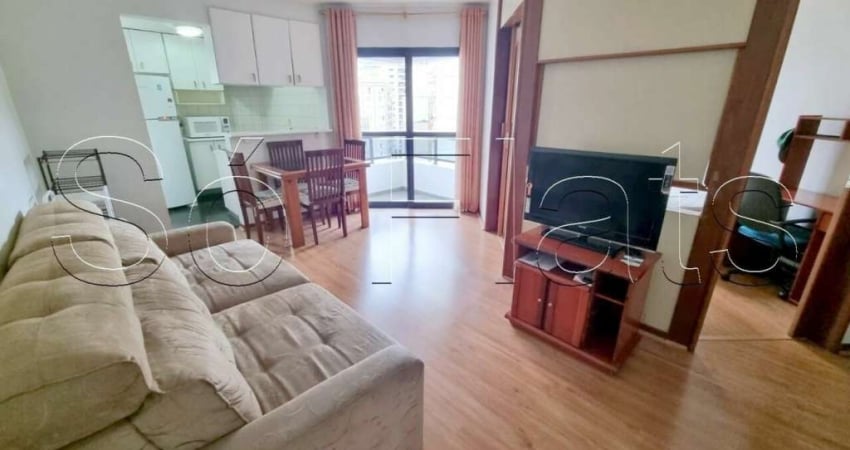 Flat disponível para locação muito bem localizado ao lado da avenida brigadeiro contendo 2 dorms.