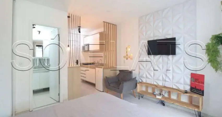 Apartamento estilo studio com 25m² à venda no centro de são paulo.