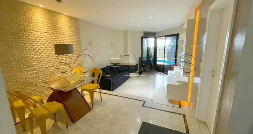 Flat the regent 78m², 1 dormitório e 2 vagas de garagem no morumbi disponível para venda.