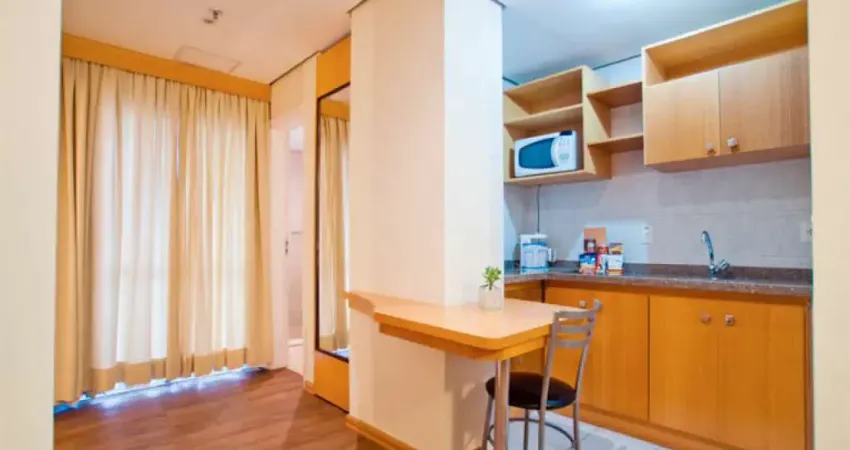 Apartamento Blue Tree Santo André com 44m², 1 dormitório e 1 vaga para locação.