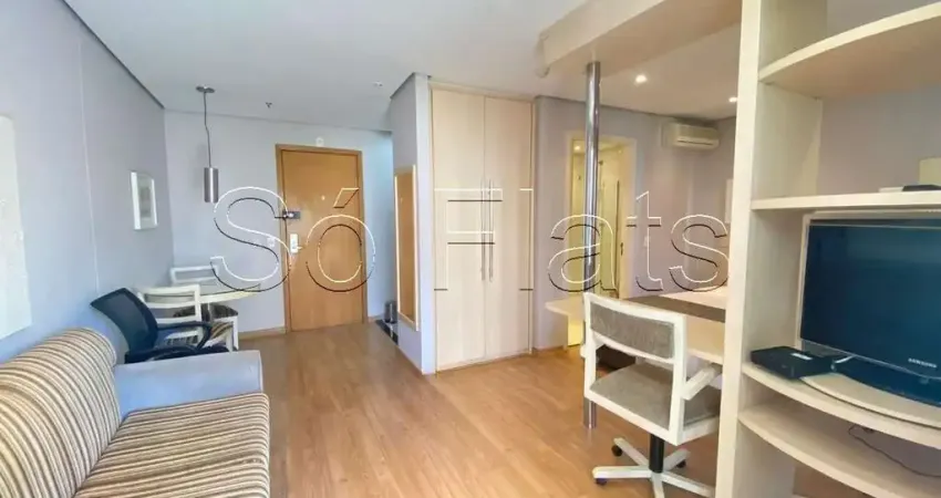 Flat na Consolação prox. da Avenida Paulista e Hospital Sírio Libanês, disponível para locação.