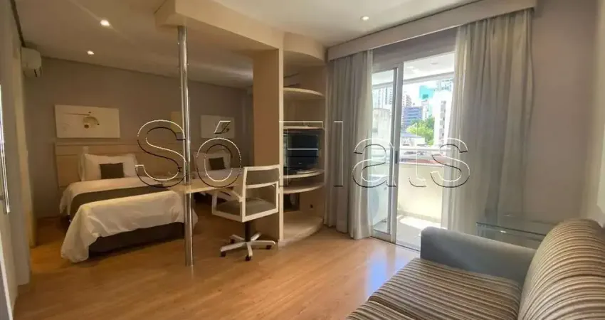 Flat na Bela Vista prox. da Avenida Paulista e Hospital Sírio Libanês, disponível para locação.