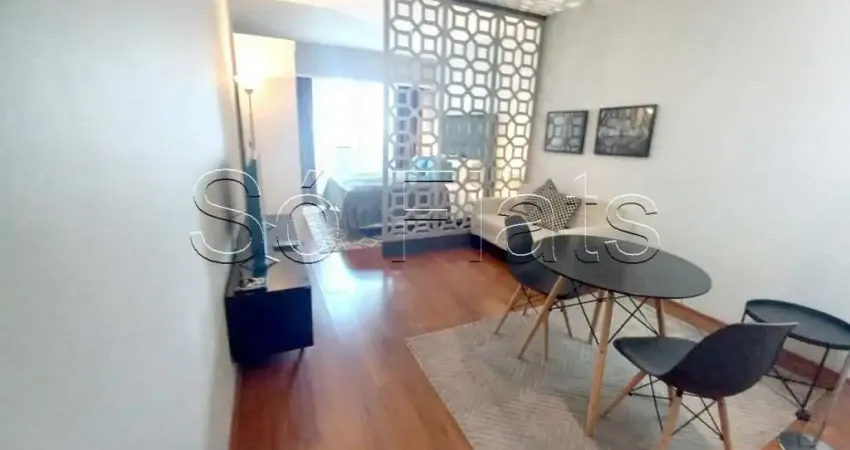 Apto no sol alphaville contendo 30m², 1 dormitório e 1 vaga de garagem disponível para locação