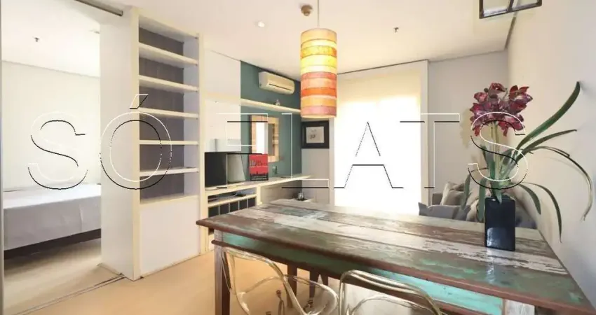 Flat new life itaim disponível para venda com 45 m², 01 dorm e 01 vaga