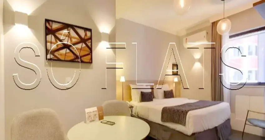 Flat la residence paulista, apto disponível para venda com 25m², 01 dorm e 01 vaga