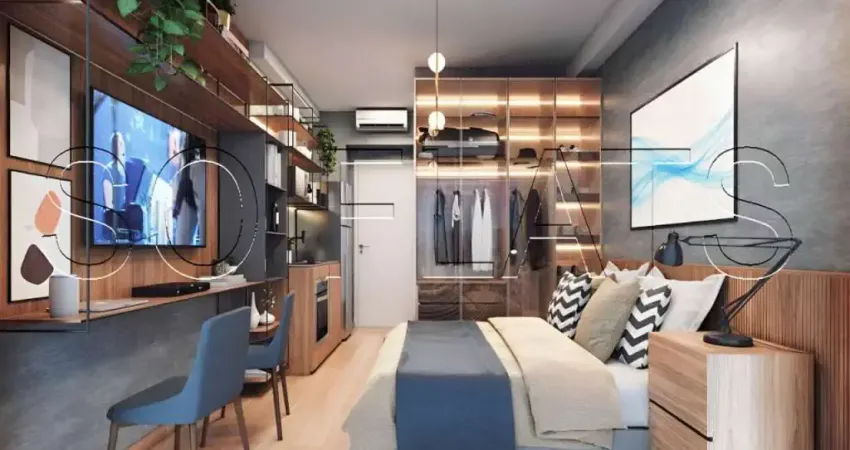 Studio vida madalena, apto disponível para venda com 28m² e 01 dormitório