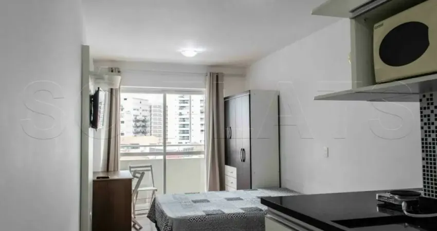 New Studio, apto com 1 dormitório e 1 vaga próximo a Faria Lima, disponível para locação.