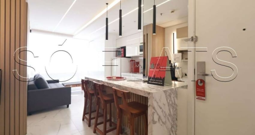 Flat Esuítes, disponível para venda com 44m², 1 dormitório e 1 vaga