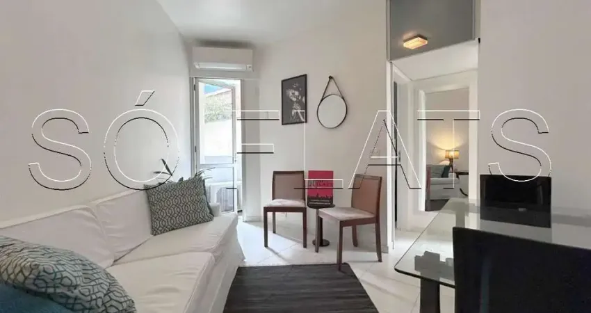 Flat stagium studio prox. da avenida paulista com 1 dormitório 1 vaga de garagem nos jardins.