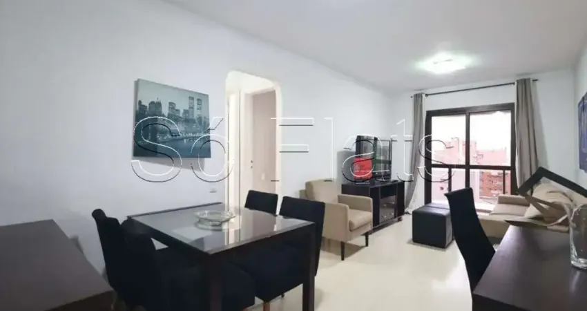 Apto New Star disponível para locação com 2 dorms próximo a Av. 9 de Julho e Av, Paulista.