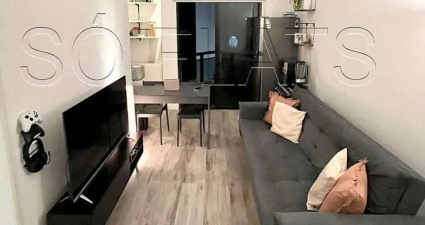 Flat massis disponível para venda com 40m², 01 dormitório e 01 vaga de garagem