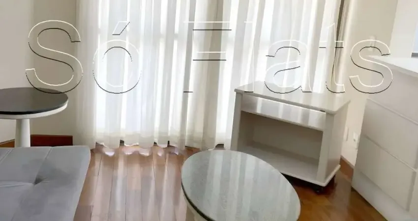 Flat Paulista Wall Street disponível para venda com 47m², 01 dorm e 01 vaga de garagem
