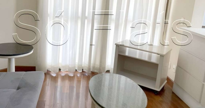 Flat Paulista Wall Street disponível para venda com 47m², 01 dorm e 01 vaga de garagem