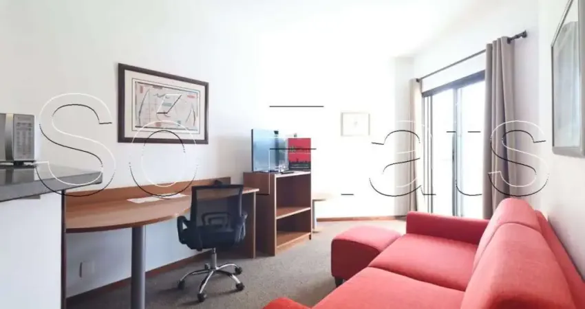Apartamento no Space Valley disponível para locação com 36m², 1 dormitório e 1 vaga de garagem