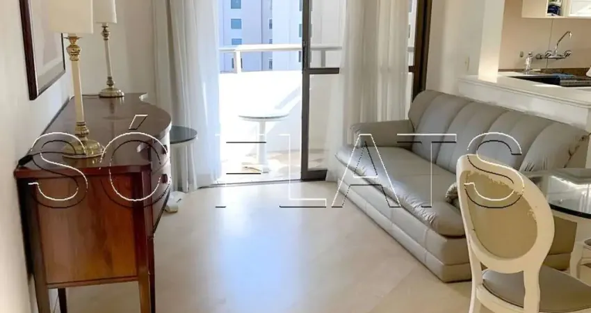 Flat paulista wall street disponível para venda com 49m², 01 dorm e 01 vaga de garagem