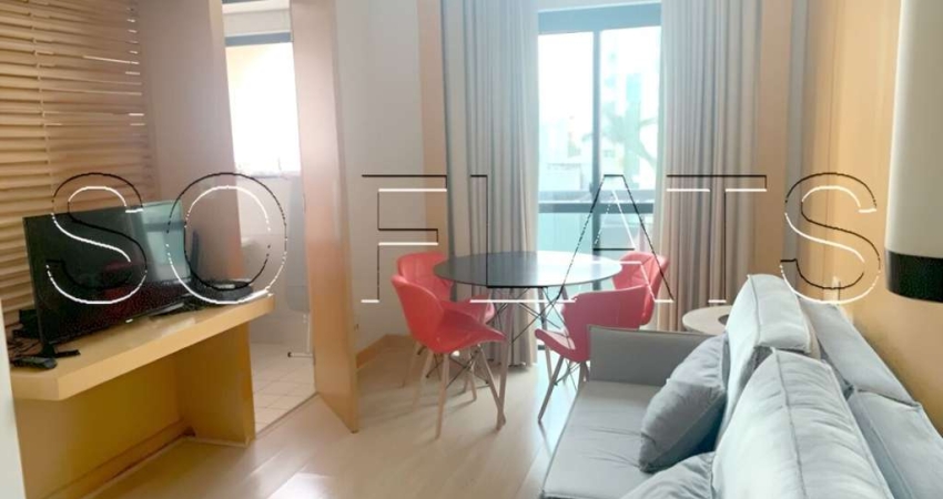 Flat International Duplex disponível para venda com 44m², 01 dorm e 01 vaga de garagem