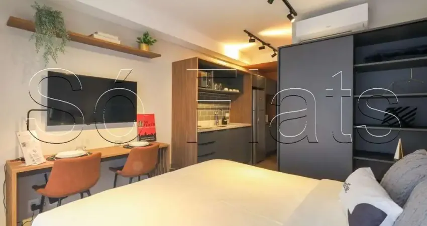 Studio cyrela for you moema, studio disponível para locação contendo 30m² e 1 dormitório.