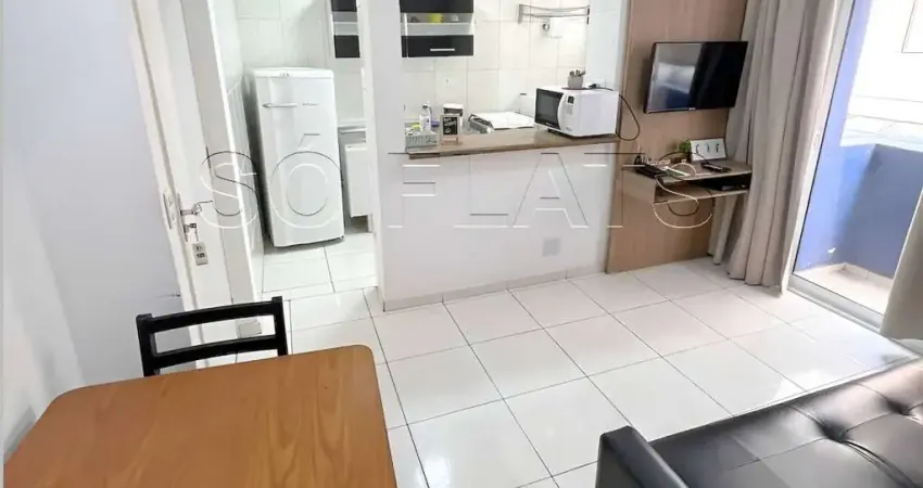 Flat santa monica disponível para venda com 33m², 01 dorm e 01 vaga de garagem