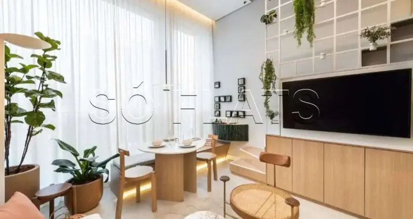 Studio com 24m² de 1 dormitório em construção localizado na vila madalena.