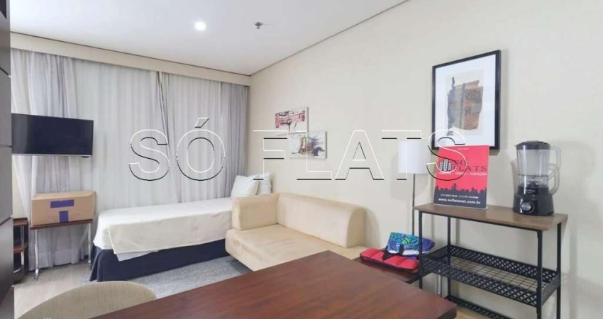 Flat transamérica nações unidas para venda com 28m², 01 dorm e 01 vaga de garagem