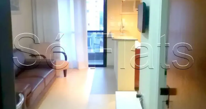 Place Vendome, apto com 52m² 1 dorm próximo da Avenida Ibirapuera, disponível locação.