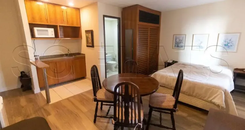 Flat Wyndham São Paulo Paulista disponível para venda com 27m², 1 dormitório e 1 vaga de garagem