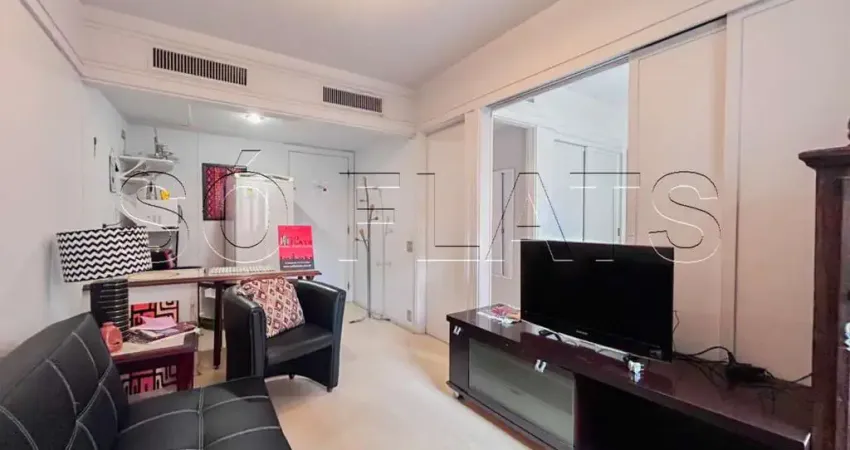 Flat disponível para locação nos jardins, próximo a av. paulista, 9 de julho e do pq do ibirapuera.