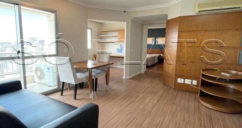 Flat disponível para locação na Rua Bela Cintra, próximo a Av. Paulista e Shopping Frei Caneca.
