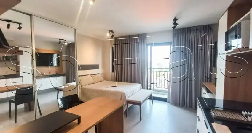 Studio is moema, studio disponível para locação, contendo 32m² e 1 dormitório.