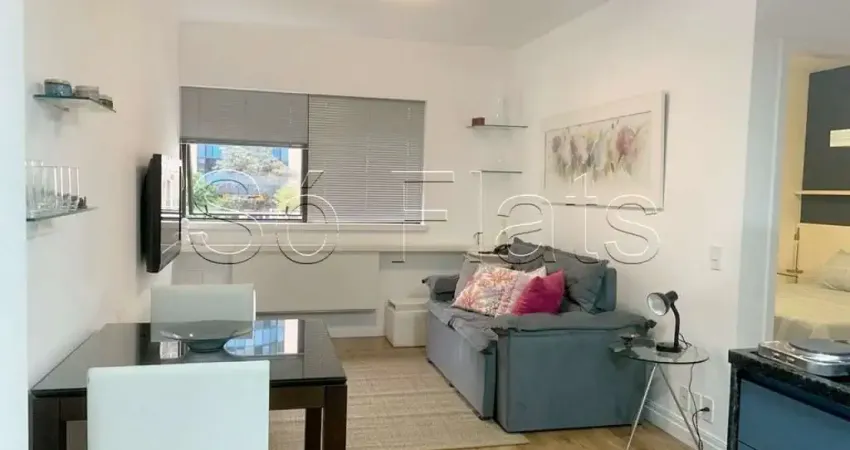 Flat no La Residence Paulista com 40m² e 1 dorm, disponível para locação próximo da Av. Paulista.