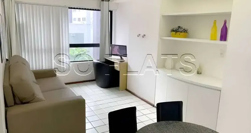 Flat Recife Navegantes disponível para venda com 36m², 01 dorm e 01 vaga de garagem