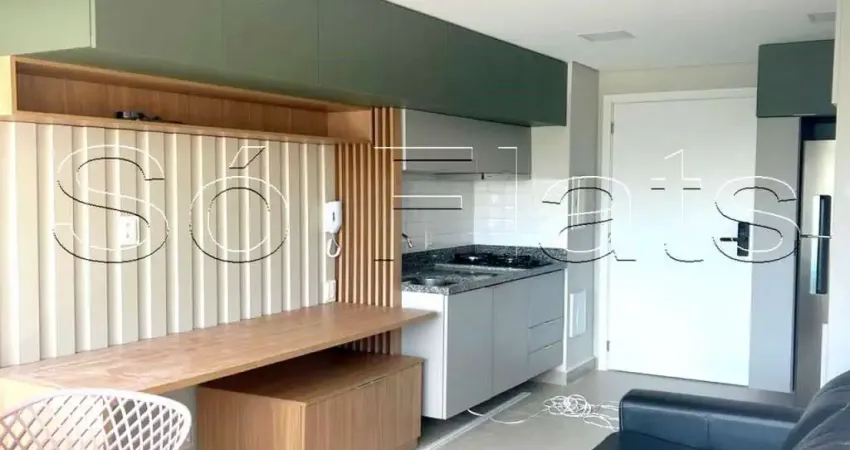 Studio Today Moema, studio disponível para locação com 30m² e 01 dormitório.