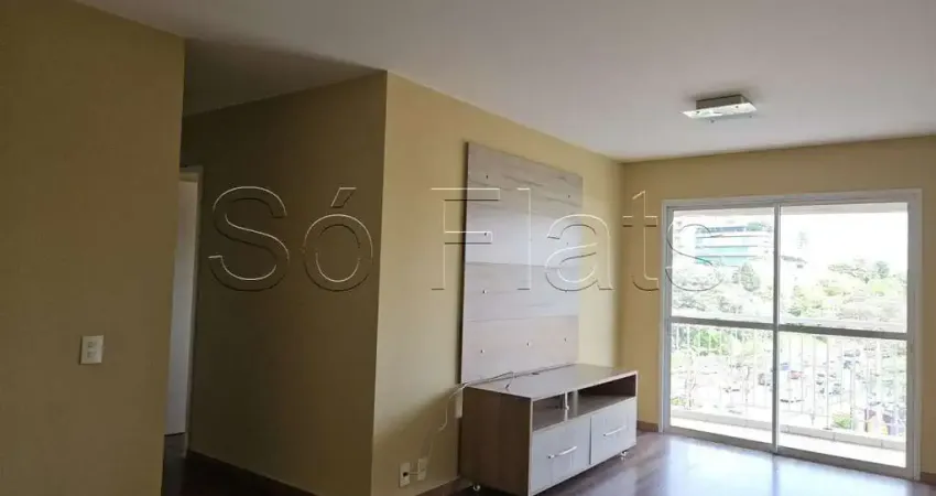 Residencial via ibirapuera para locação com 73m² com 2 dormitórios e 1 vaga