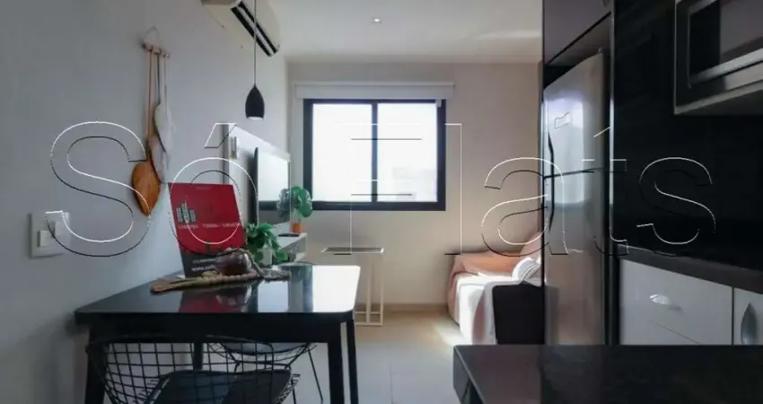 Flat transamérica bela cintra disponível para venda com 42m², 2 dormitórios e 1 vaga de garagem