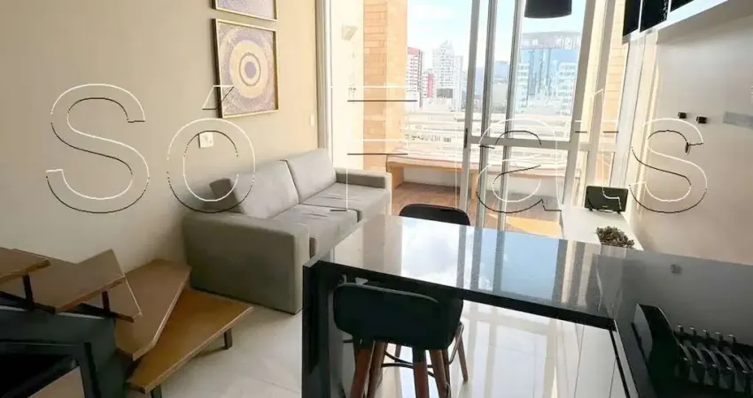 Flat dali nyc disponível para venda com 44m², 01 dorm e 01 vaga