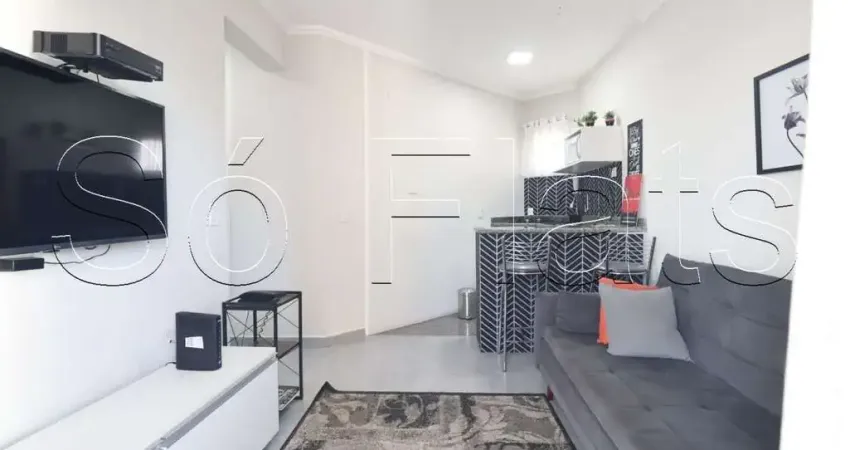 Apartamento para locação no Paraíso próximo do Parque Ibirapuera com 1 dormitório e 1 vaga.
