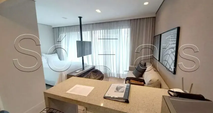 Apartamento no v house boutique em pinheiros 1 dormitório e 1 vaga de garagem disponível locação.