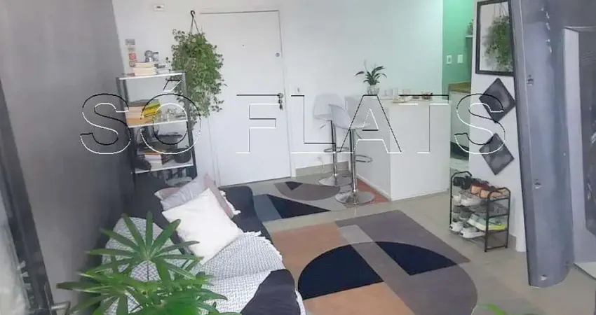 Flat moema studio disponível para venda com 39m² e 01 vaga de garagem